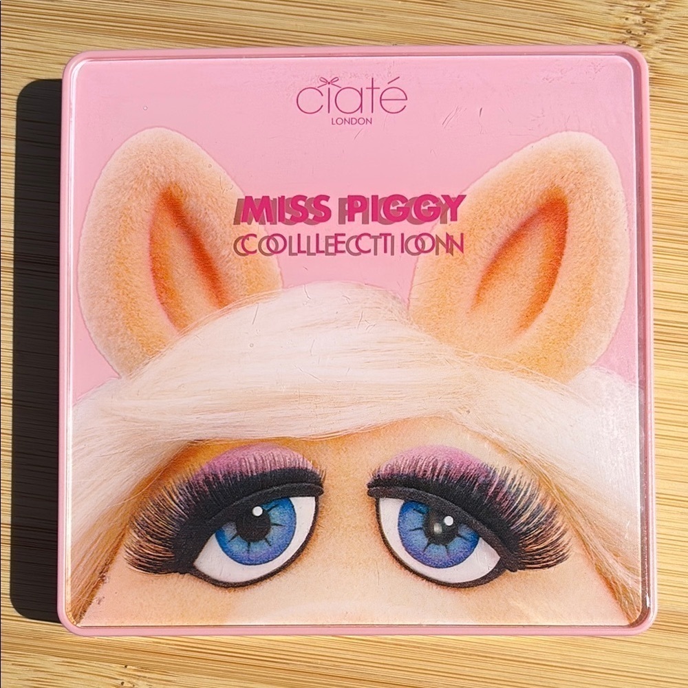 Brand New Ciate X Disney Miss Piggy Collection Muppets Blush Palette Quad RARE